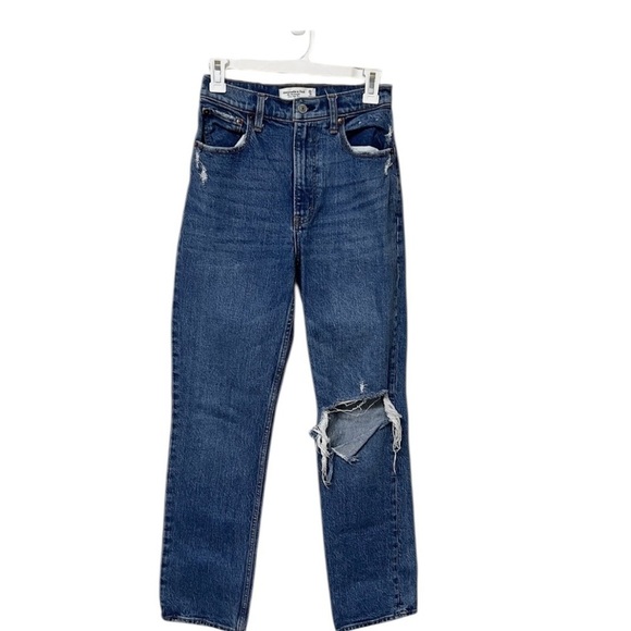 Abercrombie & Fitch Denim - Abercrombie & Fitch The 90s Straight Jean Ultra High Rise Jeans Size 25/0R